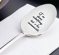 Funny Engraved Spoon Gift For Adults - BOSTON CREATIVE COMPANY