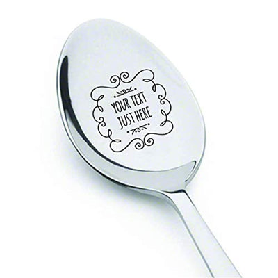 Personalized Engraved Spoon Christmas gift For Men, Women - BOSTON CREATIVE COMPANY