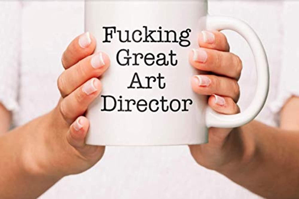 Funny Coffee Mugs Gift For Art Director - FUCKING GREAT ART DIRECTOR - BOSTON CREATIVE COMPANY