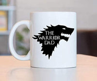 Ideas from Boston- Game of thrones mugs, Ceramic coffee Mugs THE WARRIOR DAD, GOT Gifts, Game of throne party decoration, Best Coffee Mugs. - BOSTON CREATIVE COMPANY