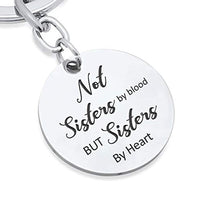 Friendship Stainless Steel Keychain for Women Birthday-Best Friend Gifts for Sister - BOSTON CREATIVE COMPANY