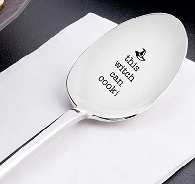 Engraved Stainless Steel Spoons-Unique Gift on Birthday Anniversary for Loved Ones - BOSTON CREATIVE COMPANY