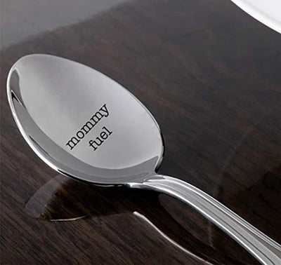 Engraved Spoons-Coffee Lover-Silver ware Under $20-Best Selling Gift for Mother#SP_044 - BOSTON CREATIVE COMPANY