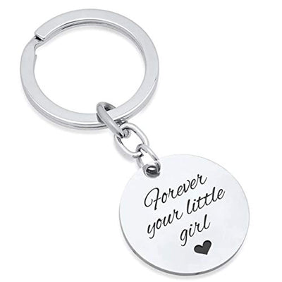 Best Stainless Steel Keychain Gifts for Mom Dad Gifts from Daughter - BOSTON CREATIVE COMPANY