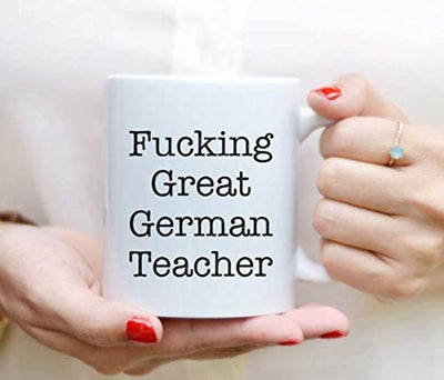 Best German Teacher Coffee Mug Gift - BOSTON CREATIVE COMPANY