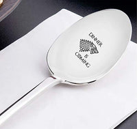 DINNER IS COMING-Wonderful Present for Backing King-Foodie Spoon Gift - BOSTON CREATIVE COMPANY