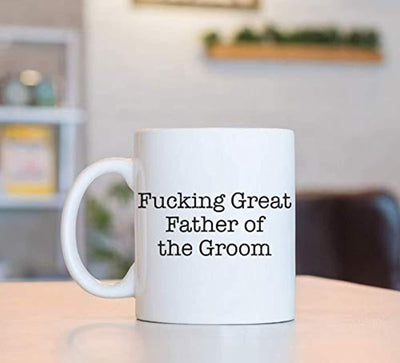 Mugs for Groom’s Father, Gift For Dad, Funny proposals, Ceramic Coffee Mugs - BOSTON CREATIVE COMPANY