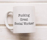 Fucking Great Social Worker Coffee Mugs Gift For Social Worker - BOSTON CREATIVE COMPANY