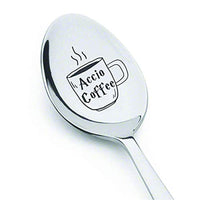 Accio Coffee Engraved Spoon | Christmas, Birthday Gift For Men Women - BOSTON CREATIVE COMPANY