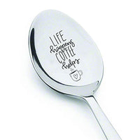 Inspirational Engraved Spoon Gift For Coffee Lover, Men, Women - BOSTON CREATIVE COMPANY