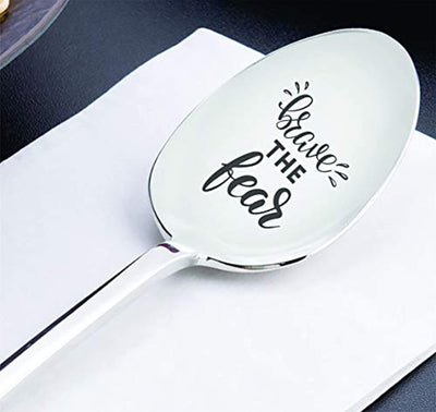 Motivational And Encouraging Engraved Spoon Gift For Teenager/Men/Women - BOSTON CREATIVE COMPANY