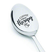 Papa Gift from Grandchildren Coffee Lover-Inspirational Coffee Therapy Spoon Gift - BOSTON CREATIVE COMPANY