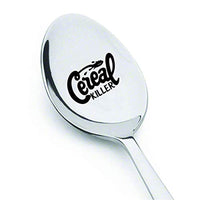 Stocking Stuffers Cereal Lover Spoon for Teens-Funny Cereal Killer Christmas Gift for Him - BOSTON CREATIVE COMPANY