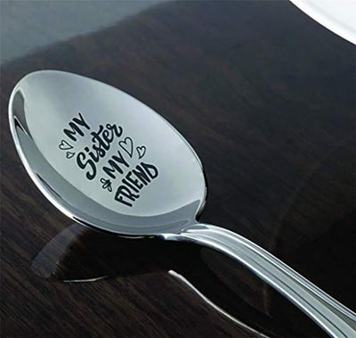 Sisters Gifts - Engraved Spoon Gift For Birthday - BOSTON CREATIVE COMPANY