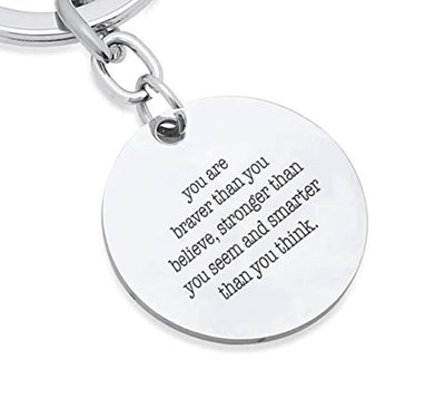 Always Remember Jewelry Keychain-Pendant Key Chain Ring Gift for Men Women - BOSTON CREATIVE COMPANY