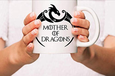 Mother Of Dragons Coffee Mugs Gift For Game of Throne Lovers - BOSTON CREATIVE COMPANY
