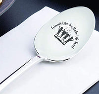 Friendship Long Distance Gift-BFF Engraved Spoon Gifts for Loved Ones - BOSTON CREATIVE COMPANY