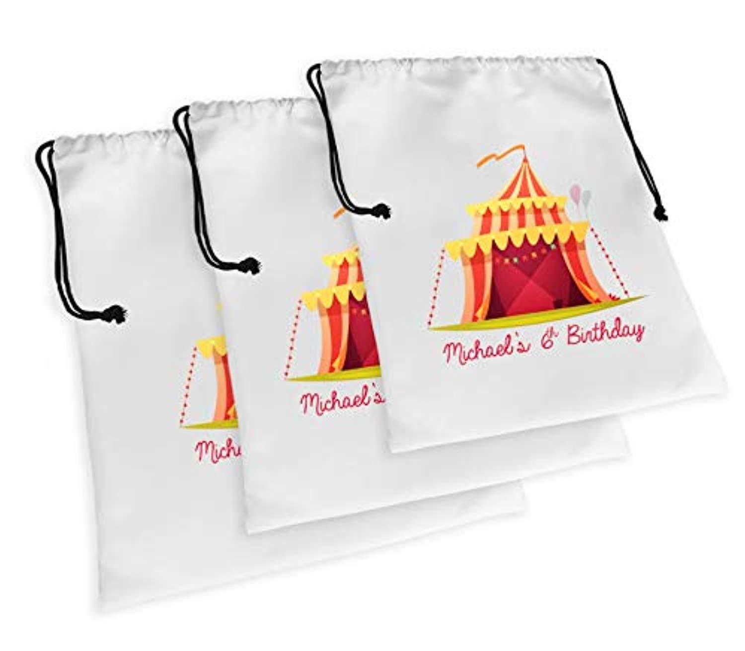 Circus, Favor Bags, Carnival Birthday Gifts