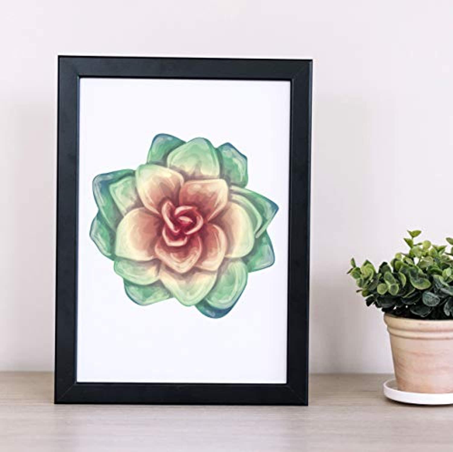 succulent wall art painting Succulent Wall Art