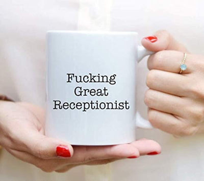 Best Gift for Receptionist, Funny Proposal Coffee Mug for Receptionist - BOSTON CREATIVE COMPANY