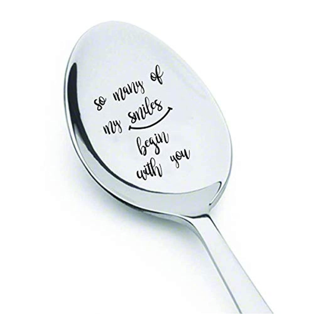 Romantic Engraved Spoon For Valentine's Day - BOSTON CREATIVE COMPANY