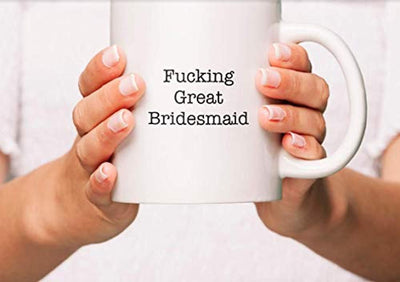 Funny Thank You Coffee Mug Gift For Bridesmaid - BOSTON CREATIVE COMPANY