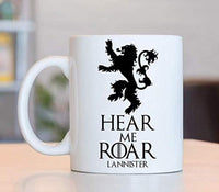 Ideas from Boston- Game of thrones mugs, Ceramic coffee Mugs HEAR ME ROAR LANNISTER, GOT Gifts, Game of throne party decoration, Best Coffee Mugs. - BOSTON CREATIVE COMPANY