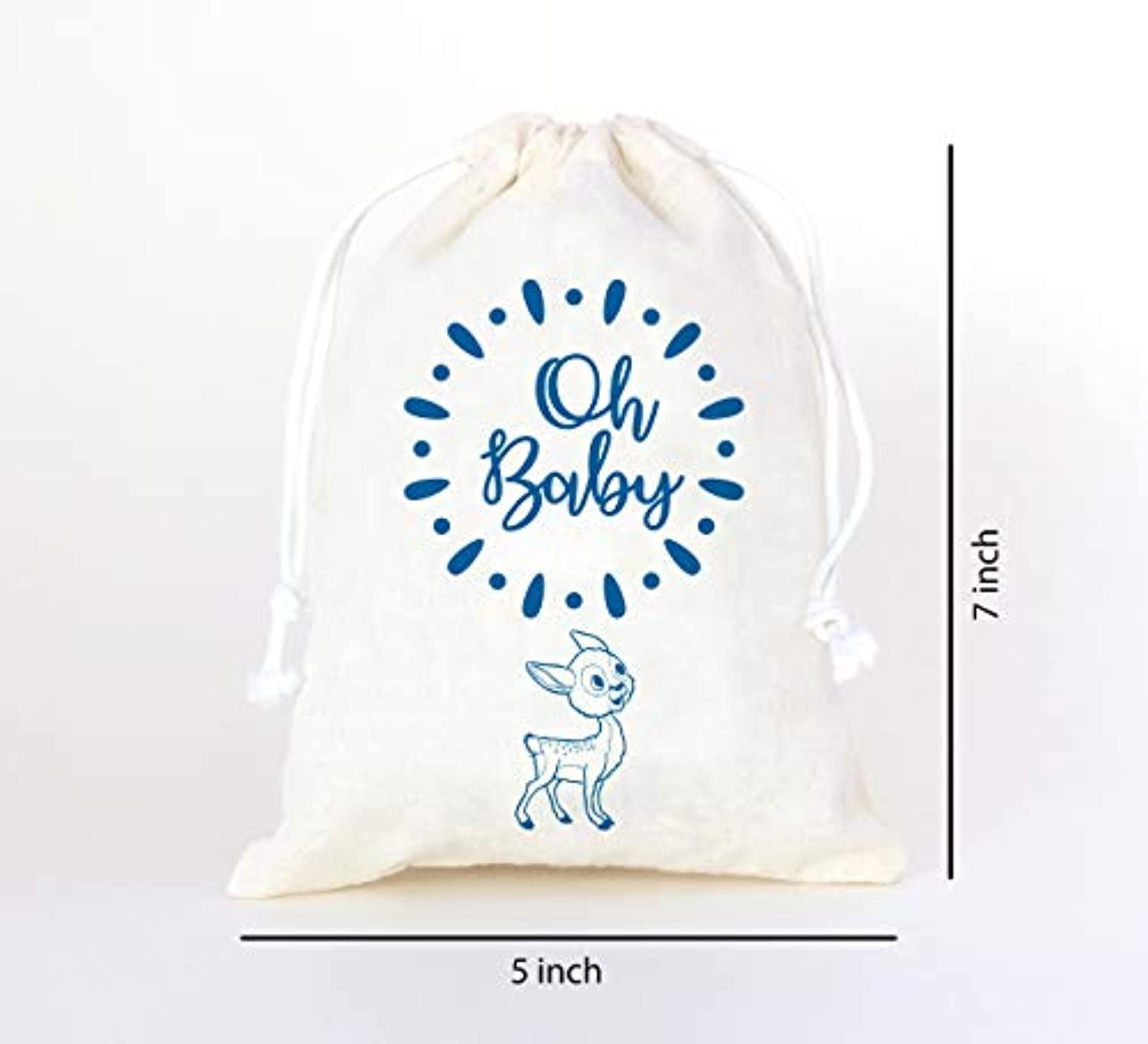 Thank You Tag Drawstring Bag Wedding Favors for Guests - Goodie Bags for  Kids Birthday Bridesmaid Graduation