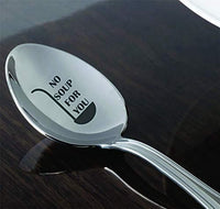 Funny Girlfriend gift - No Soup For You Engraved Spoon For Birthday/Christmas - BOSTON CREATIVE COMPANY