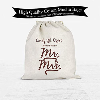 Wedding Favor Bags-Party Favor Bags-Unique Drawstring Bags Set of 10-Best Selling - BOSTON CREATIVE COMPANY