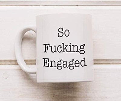 Engagement Mug Gift For Couple, Friends - BOSTON CREATIVE COMPANY