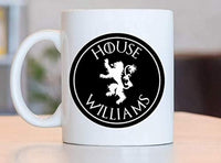 Ideas from Boston- Game of thrones mugs, Ceramic coffee Mugs HOUSE WILLIAMS, GOT Gifts, Game of throne party decoration, Best Coffee Mugs. - BOSTON CREATIVE COMPANY