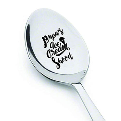 Papa's Ice Cream Shovel| Father's Day Gift | Spoon Gift for Men - BOSTON CREATIVE COMPANY