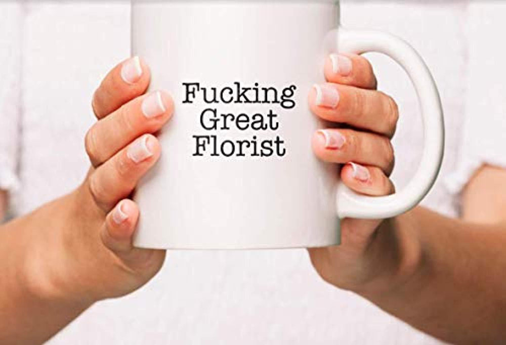 Engraved Best Gift for Florist, Funny Proposals Coffee Mugs for Birthday Party - BOSTON CREATIVE COMPANY