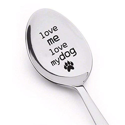 Dog Lovers Engraved Spoon Gift For Christmas - BOSTON CREATIVE COMPANY