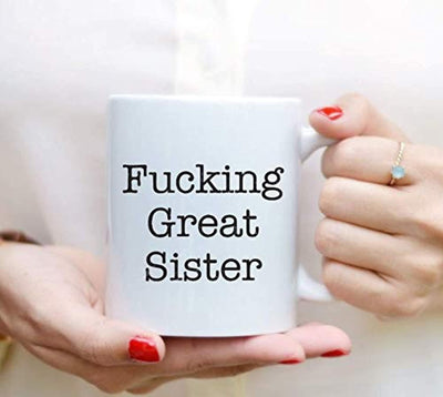 Gift for Sister, Funny Proposals, Ceramic Coffee Cup for My Sister - BOSTON CREATIVE COMPANY