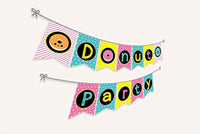 Ideas from Boston-Donut Happy Birthday Banner cutout backdrop, Donut theme birthday party supplies , Donut Birthday Party Decorations Kit, Donut Grow Up Banner, Donut Party Supplies and Decorations, Kids Birthday Party Decoration Supplies. - BOSTON CREATIVE COMPANY