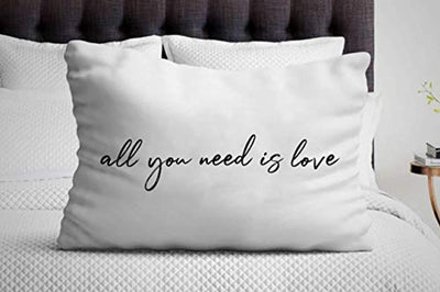Romantic Valentine Pillow Cover Gifts For Boyfriend, Girlfriend - BOSTON CREATIVE COMPANY