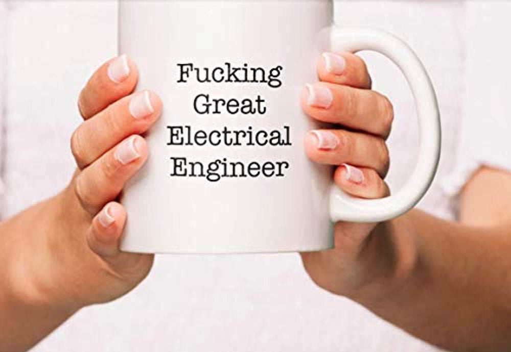 Fucking Great Electrical Engineer Coffee Mugs | Motivational Gifts for Engineer Students | Engraved Ceramic Coffee Mugs | Engineer Gifts 2019 - BOSTON CREATIVE COMPANY