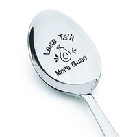 Christmas Gift Ideas For Avocado lovers | Less Talk More Guac Engraved Spoon Gift - BOSTON CREATIVE COMPANY