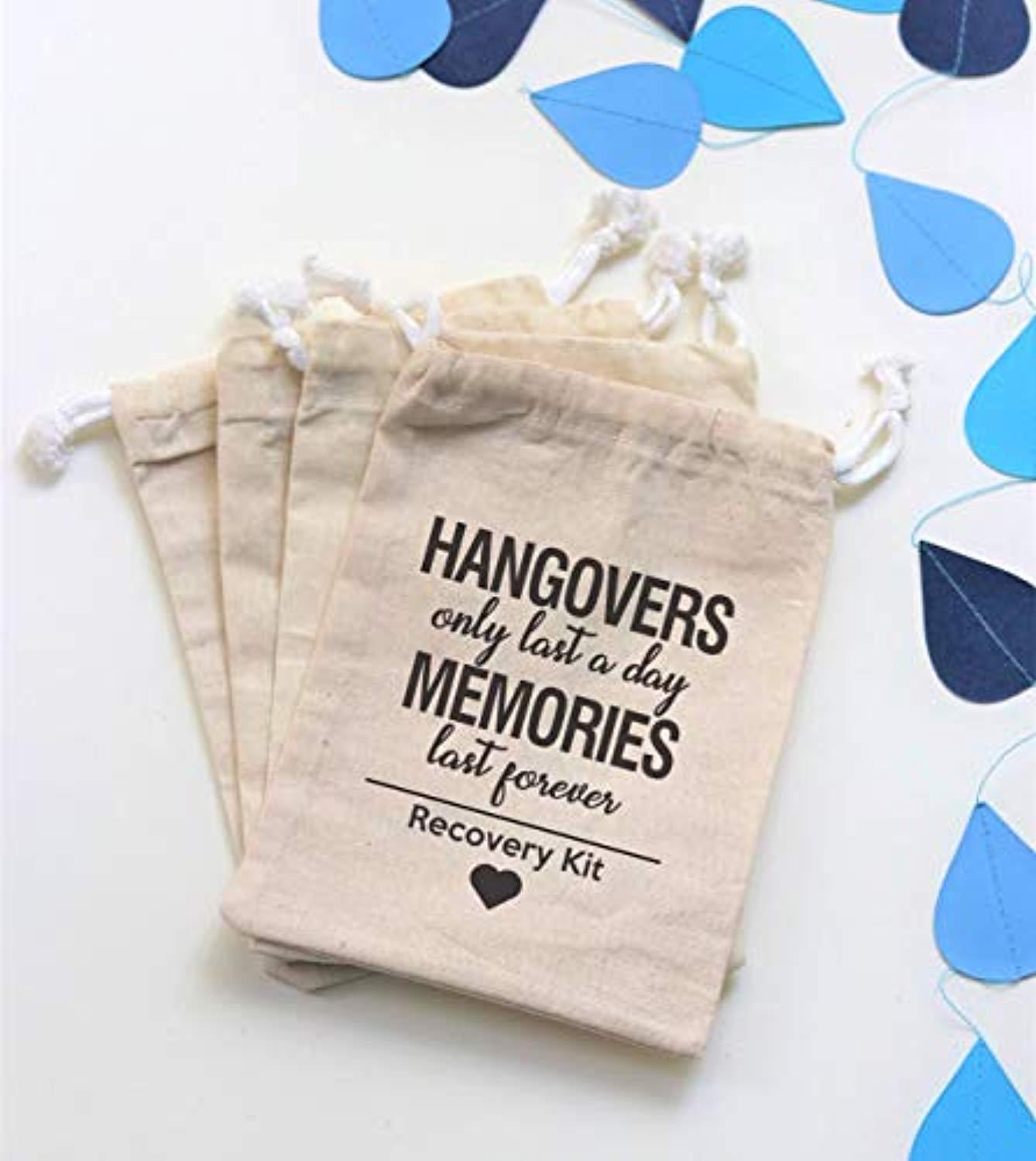Hangover Kit With Supplies, Recovery Kit, Bachelorette Kit