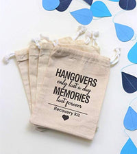 Funny Bachelorette Party Hangover Kit Favor Bags - BOSTON CREATIVE COMPANY