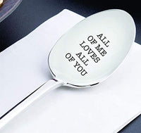 Cute Romantic Engraved Spoon Gift For Couples Anniversary - BOSTON CREATIVE COMPANY