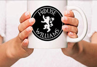 Ideas from Boston- Game of thrones mugs, Ceramic coffee Mugs HOUSE WILLIAMS, GOT Gifts, Game of throne party decoration, Best Coffee Mugs. - BOSTON CREATIVE COMPANY