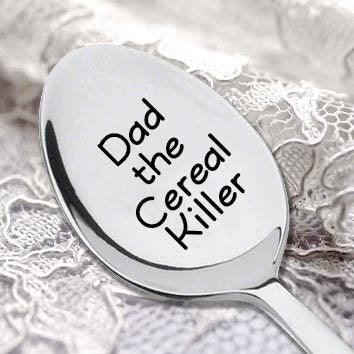 Cereal Killer Spoon (DAD THE CEREAL KILLER) - BOSTON CREATIVE COMPANY