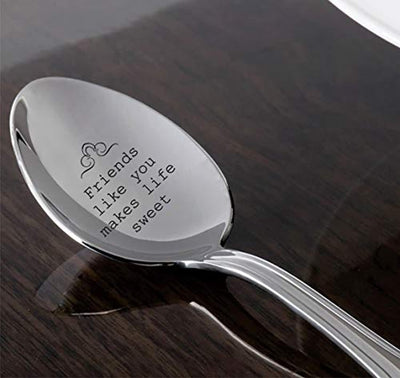 Engraved Spoon Gift For BFF - BOSTON CREATIVE COMPANY