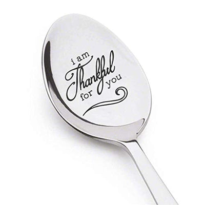 Engraved Teaspoon Personalized Thanksgiving Spoon-Best Selling Under 20 - BOSTON CREATIVE COMPANY