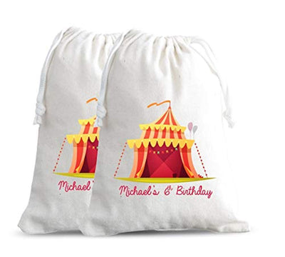 Circus | Favor Bags | Carnival Birthday Gifts | Kids Birthday Favor Bags - BOSTON CREATIVE COMPANY