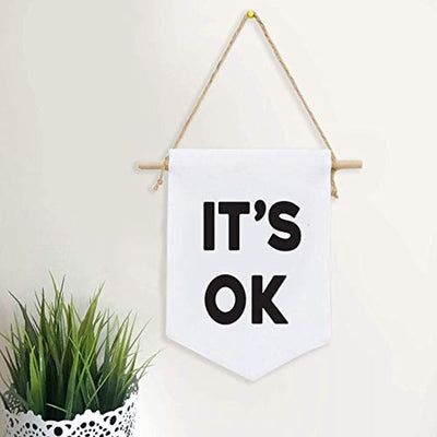 It's OK Motivational Canvas Banner - BOSTON CREATIVE COMPANY