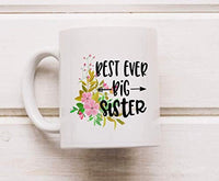 Ideas from Boston- BEST EVER BIG SISTER mug, Sister coffee mug, Gift For friends sister, FunnyQuotes, Mugs for elderone, Ceramic coffee mugs - BOSTON CREATIVE COMPANY